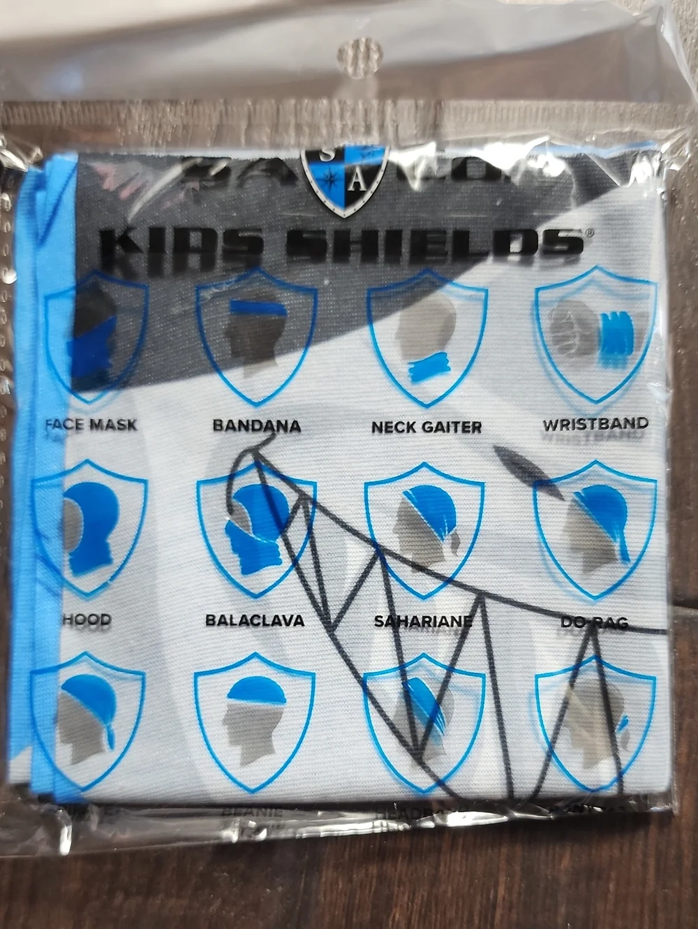 2 Pack! Multi Use Face Mask Neck Gaiter Bandana New SA Co Kids Shields